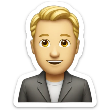 A strategy partner talkin sticker