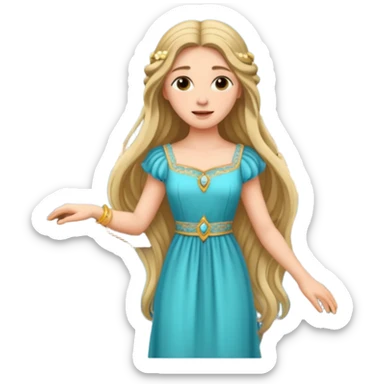 Juliet on the balcony sticker