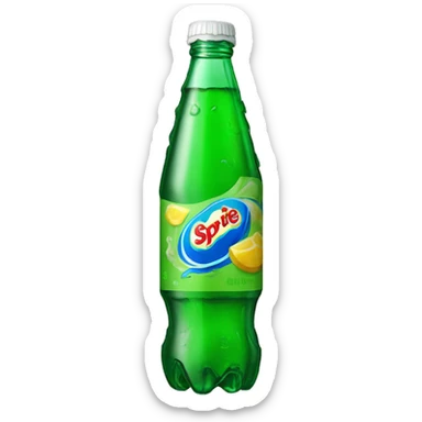 a bottle of crispy sprite sticker