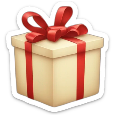gift box sticker