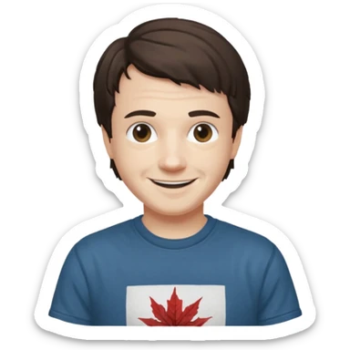 Delightful Derek from stranger things sticker