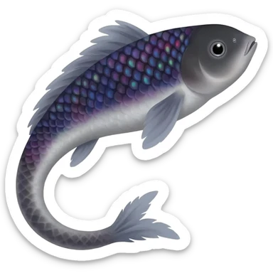 Koi-sergal-birdy-fusion-hybrid-animal-creature, Full body  sticker