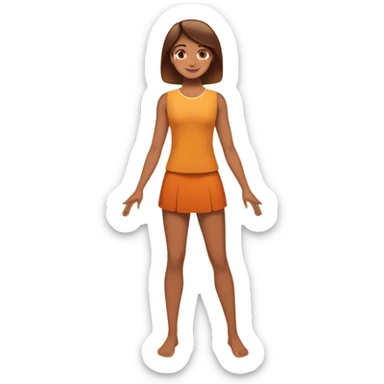 A person standing confidently in the center of a room, One half of their body is radiating warmth (a soft glow, smile, engaged eyes), while the other half emits competence (strong stance, focused expression, power pose)—visually showing the balance of trust and authority that defines charisma sticker