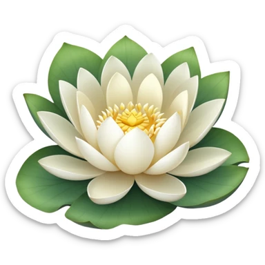 Lotus sticker