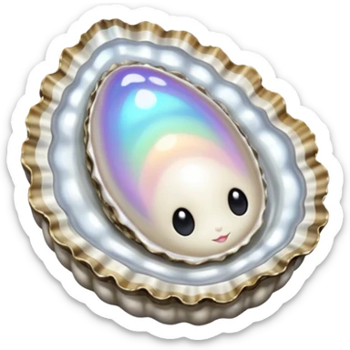 huitre alice aux pays des merveilles sticker