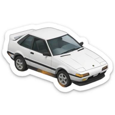 Initial D sticker
