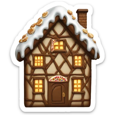 Lebkuchen Haus  sticker