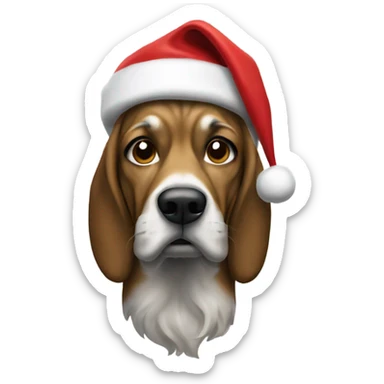 Snoop dog as Santa  sticker