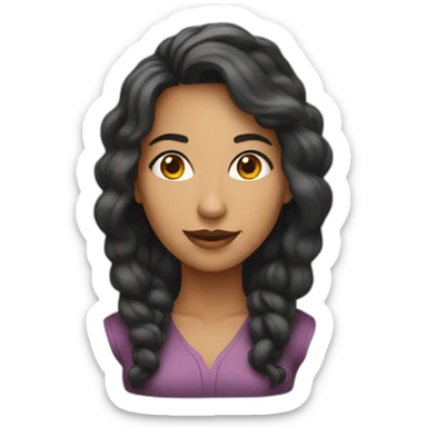 Woman biology sticker