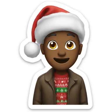 happy holidays sticker