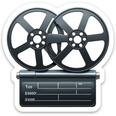 Film Reel sticker