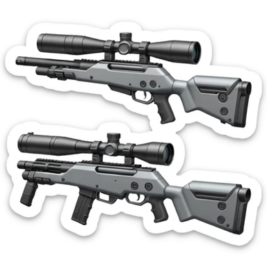 Halo sniper rifle sticker