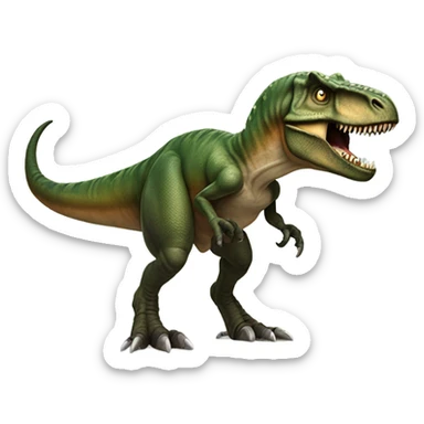 T. rex sticker