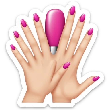 manicure sticker