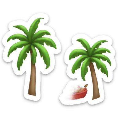 Christmas summer sticker