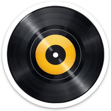 Vinyl Record sticker