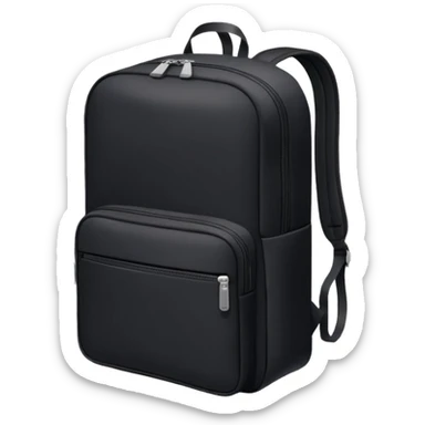 black backpack  sticker