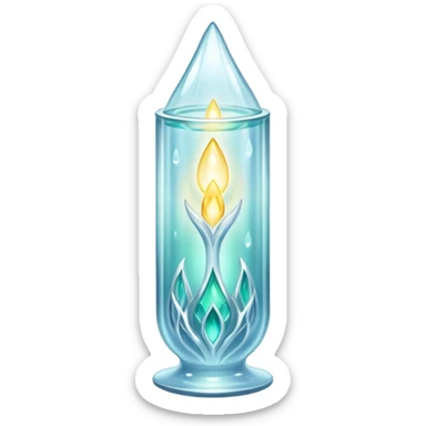 Phial of Galadriel based on the lord of the rings movie sticker