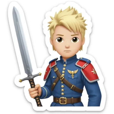 Make a fight Cloud sticker
