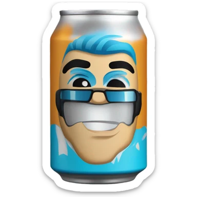 Elvis Juice BrewDog Beer can sticker