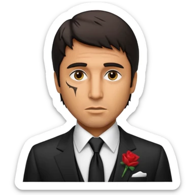 Tony montana sticker