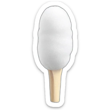 cotton bud sticker