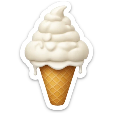 Ice cream sticker