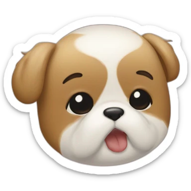 Shizu mandando un beso sticker