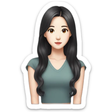 kim jisoo sticker