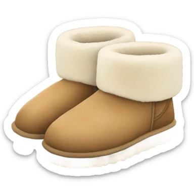 UGG slippers  sticker