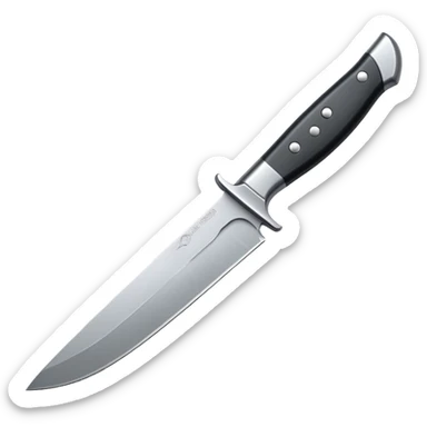 Knife from inanimate insanity￼ sticker