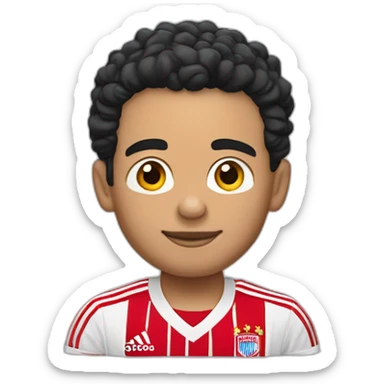 jamal musiala fc bayern trikot sticker