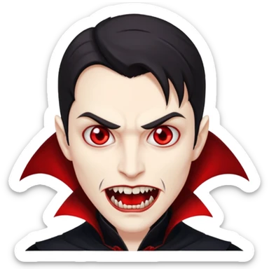 Vampire sticker