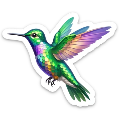 Colibrí sticker