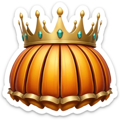 beetle shell crown artifact sticker