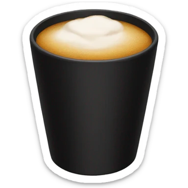 Black Cup sticker