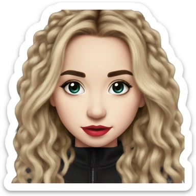 Sabrina carpenter at her short and sweet tour  sticker