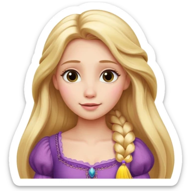 Rapunzel sticker