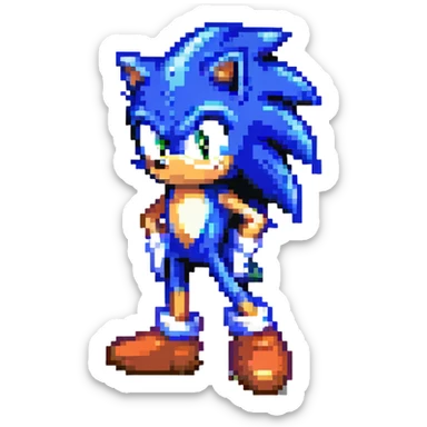 Sonic the Hedgehog sticker