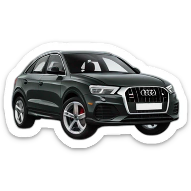 Audi q3 sticker
