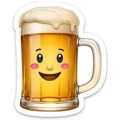 bier emoji gekennzeichnet mit "Freitags-Fübi" sticker