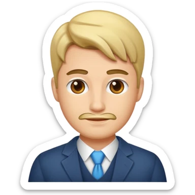 handsome hot husband sticker