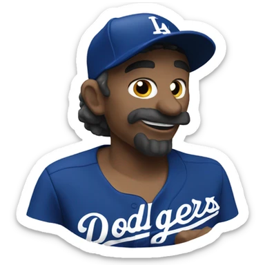 dodgers sticker