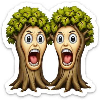 screaming trees sticker