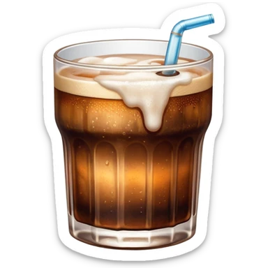 Root beer and gasoline sticker