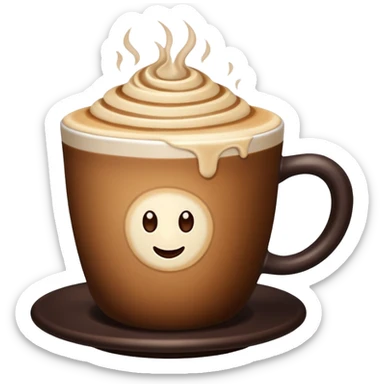 lazo cafe oscuro sticker