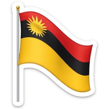 Malaysia have state call Sarawak, make Sarawak flag emoji sticker