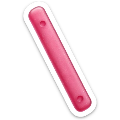 pink sour gummy stick sticker