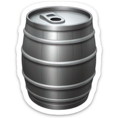 Beer keg sticker