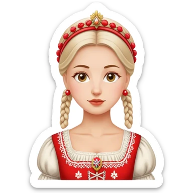 polish patriot woman poland sticker